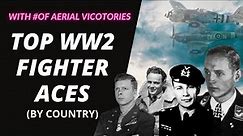 Top World War II Fighter Aces | WW2 Fighter Aces by Country