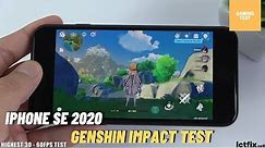 iPhone SE 2020 Genshin Impact Gaming test 2021 Max Setting Highest 60fps