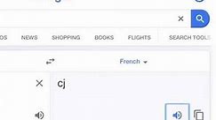 Cj french google translate meme