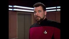 Picard threatens to relieve Riker of command | Star Trek TNG