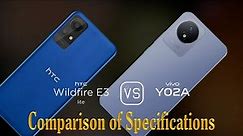 HTC Wildfire E3 lite vs. vivo Y02A: A Comparison of Specifications