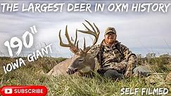 The Largest Buck In OXM History | Outdoor X Media | Trent Carpenter | 190" Iowa Giant |