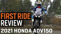 2021 Honda ADV150 First Ride Review