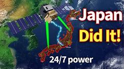 Japan Beams Solar Energy to Earth By Solar Panels in Space (Amazing)