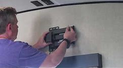 Installing a TV mount in the bedroom of a Grand Design 230RL (most travel trailers will be the same)