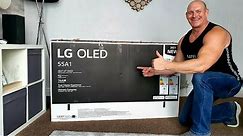 LG A1 OLED, unboxing,setup & demo