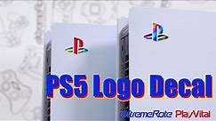Make Your PS5 Console Logo In Classic Style with PlayVital PS5 Logo Decal - eXtremeRate