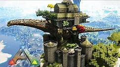 ARK: Titanosaurus Platform Base - Wandering Sky Castle (Speed Build)