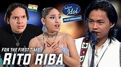 Waleska & Efra react to Indian Idol 2022 for the first time - Rito Riba