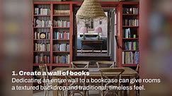 Using Books To Decorate Your Rooms