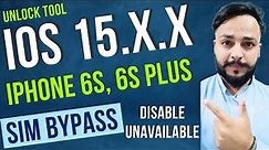 IOS 15.7.8 - iPhone 6S Sim Bypass (Disable Passcode) Unlock Tool
