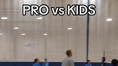 Pro vs kids #volleyball | Outofsystemofficial