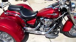 Custom Kawasaki Vulcan 900 Classic Storm Trike