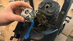 INSTALLING a walbro carburetor on a craftsman chainsaw