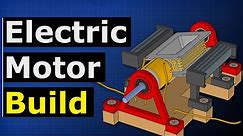 Electric Motor Build - Make a simple electric motor