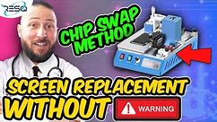 📲How to replace iPhone Screen without Warning Message - Chip Swap Method (Aixun IC Chip Grinder)