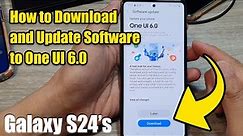 Samsung Galaxy A53: How to Download and Update Software to One UI 6.0