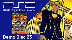 PS2 Demo Disc 23 Longplay HD (All Playable Demos, Videos and Extras)