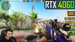 Counter Strike 2 on the RTX 4060 8GB