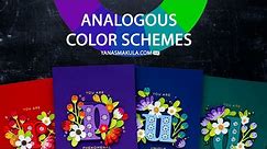 Analogous Color Scheme Cards