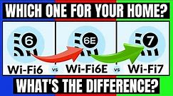 Wi-Fi 6 vs Wi-Fi 6E vs Wi-Fi 7 - WHICH Wi-Fi STANDARD FOR YOUR HOME?