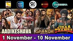 5 Upcoming New South Hindi Dubbed Movies | Confirm Release Date | Adikeshava, Skanda | Nov 2023 #1