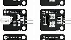 Gikfun Digital 38khz Ir Receiver Ir Transmitter Sensor Module Kit for Arduino (Pack of 3 Sets) EK8477
