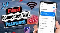 How To See Connected WIFI Password | Find Your WIFI Password In 2 Way