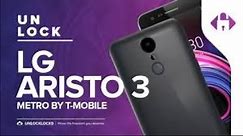 How To Unlock Metro by T-Mobile MetroPCS LG Aristo 3. - UNLOCKLOCKS.com