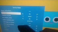 How To Service Menu And Factory Reset On Your Sony Bravia TV