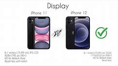 iphone 11 vs iPhone 12 comparisons#iphone #iphone11 #iphone12 #iphonefreefire #iphone #comparison