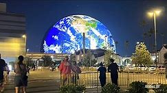 NEW! World's Largest LED Sphere Lights Up for 1st Time! STUNNING $2.3 Billion Sphere in Vegas