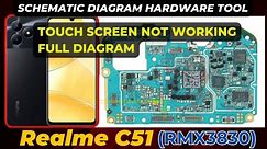 Realme C51 rmx3830 Touch Screen Not WORKING | Hardware Schematic Diagram with jumper | DMR SOLUTION