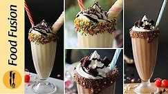Ice Cream Cake shakes 2 ways Recipes By Food Fusion (Ramazan Special)