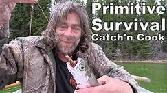 Bushcrafting Primitive Survival Fishing Hooks (That Actually Catch Fish!) | Catch & Cook