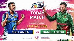 🔴 LIVE | The Cricket Show - Asia Cup 2023 | Sri Lanka vs Bangladesh 🏏