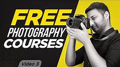 🔥Free Photography Courses 🔥| Complete Details | Top 5 Platforms |Photography tutorials for Beginners