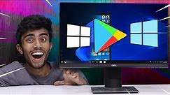 This New Microsoft Emulator Works on Windows 10 & 11 🔥With *PLAYSTORE* Perfect For Your Old PC ⚡️