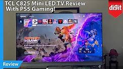 TCL C825 Mini LED TV review with PS5 gameplay