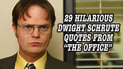 29 Hilarious Dwight Schrute Quotes From "The Office"