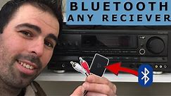 How to Hook up Bluetooth with ANY Receiver | Aluratek Bluetooth Music Receiver Review