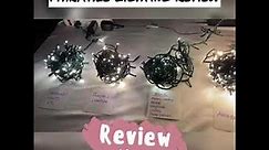 BEST TWINKLE CHRISTMAS LIGHTS 2022 UNBOXING & REVIEW | TWINKLE CHRISTMAS LIGHTS FROM MAJOR BRANDS