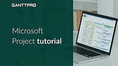 Microsoft Project Tutorial for Beginners