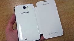 Official Samsung Galaxy Note 2 Flip Cover Review