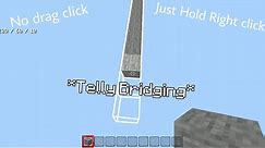 How to Telly Bridge on Minecraft Bedrock Edition (Easy)