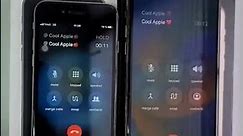 iPhone 6 vs iPhone 11 Pro Max incoming & outgoing calls (faster version) l