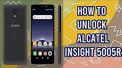 How to Unlock Alcatel Insight 5005R by imei code, fast and safe, bigunlock.com
