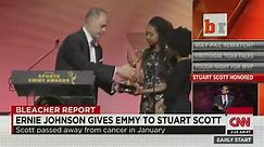 Ernie Johnson honors Stuart Scott