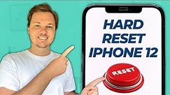 How To Hard Reset iPhone 12/ iPhone 12 Pro/ iPhone 12 Pro Max/ iPhone 12 Mini
