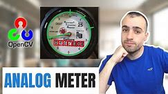 Read Analog meters (water, gas, electricity) - with Computer Vision